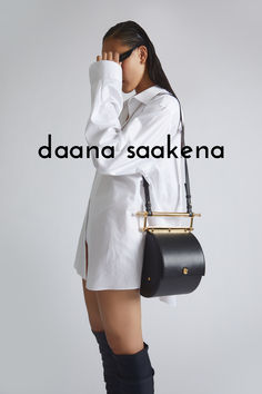 Every daana saakena bag is hand-crafted, thoughtfully constructed with care and detail. This attention to detail translates through the solid structure, clean lines, and architectural one-of-a-kind elements. Due to the specialty nature in which each daana saakena handbag is made, only a limited run of each style and colorway is produced per season making them true collector pieces. Shop the one-of-a-kind pieces on daanasaakena.com. Retro Handbags, Casual Crossbody Bag, Chic Handbags, Bags Designer Fashion, Satchel Bags, Clean Lines, Classy Outfits, Drake, Bucket Bag