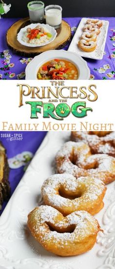 the princess and the frog family movie night