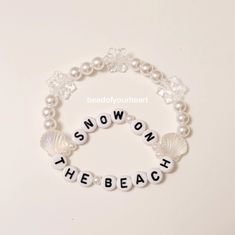 How To Make Double Bracelets, Snow On The Beach Taylor Swift Bracelet, Double Beaded Bracelets, Eras Tour Bracelet Ideas Unhinged, Snow On The Beach Bracelet, Eras Tour Necklace, Ts Friendship Bracelets