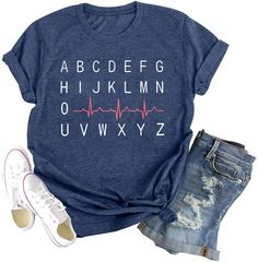 a t - shirt that says abcdefg, hjklmn, o