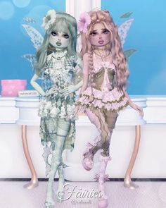 Mythical Creatures Outfits, Mythical Dress To Impress, Mythical Creatures Dti Outfit, Dti Fairy Costume Outfits, Magical Dress To Impress, Duo Dti Ideas, Dress To Impress Mythical Creature, Royalty Dress To Impress