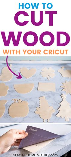 how to cut wood with your cricut