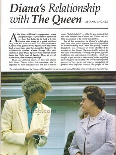 an article in the news about queen elizabeth and prince edward, who are talking to each other