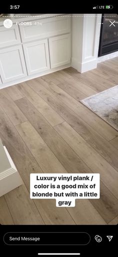 the floor is clean and ready to be used in this homeowner's house