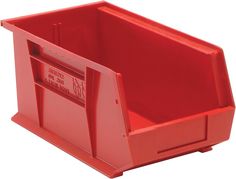 buy tool boxes & organizers at cheap rate in bulk. wholesale & retail heavy duty hand tools store. home décor ideas, maintenance, repair replacement parts Stainless Steel Shelving, Stackable Plastic Storage Bins, Stacking Bins, Mobile Shelving, Shelf Bins, Drawer Bins, Stackable Bins, Storage Systems, Plastic Storage Bins