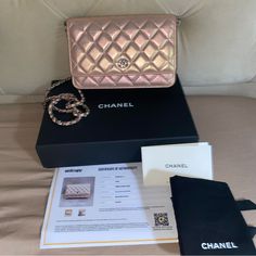 Great Condition. Almost New. Comes With Full Packaging. Wallet On Chain, Chanel Bags, New Series, Chanel Bag, Bags Handbags, Crossbody Bag, Dust Bag, Shoe Accessories, Chanel