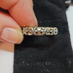 I Purchased This Ring By Myself In Paris Chrome Hearts Store. Brand New Sz 8 1/2 Come With The Original Travel Bag Come With The Original Receipt Chrome Hearts Store, Chrome Hearts Bracelet, Chrome Hearts Ring, Hearts Bracelet, Ring Spacer, Heart Accessories, Cross Chain, Ring Men, Cross Ring