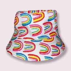 Rainbow Bucket Hat Size: Os Color: White With Rainbow Design Condition: Nwot Material: 100% Polyester Perfect For Summer! *If You Have Any Questions Feel Free To Leave A Comment Or Send Me A Message! *All Offers Considered :) Tags: Summer, Spring, Bucket Hat, Festival, Coachella, Pool, Beach, Pride Adjustable Rainbow Hats For Summer, Adjustable Rainbow Summer Hats, Playful White Adjustable Bucket Hat, Adjustable White Playful Bucket Hat, Playful Adjustable White Bucket Hat, Casual Adjustable Rainbow Hat, Casual Rainbow Hat One Size, Casual Rainbow Hat One Size Fits Most, Casual Rainbow Hat, One Size Fits Most