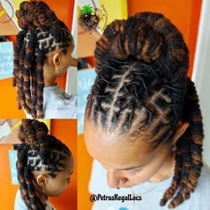 Locs Hairstyles For Women Ponytail, Locs Updo Styles, Two Strand Twist Locs Styles For Women, Half Up Half Down Loc Styles, 2 Strand Twist Locs Style, Latest Dreadlocks Styles, Long Loc Styles, Loc Goals