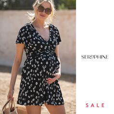 Seraphine's super-soft jersey maternity-to-nursing romper is the ideal one-and-done option for easy spring-summer dressing throughout pregnancy and beyond. Spring Summer Dress, Playsuit, Rompers, Spring Summer, Summer Dresses