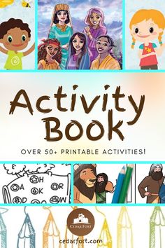 an activity book for children to learn how to draw and color