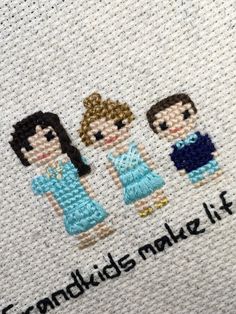 "This is a personalized portrait that will display your family and friends as cross stitch people. This unique gift is a perfect for any occasion.  **PROCESSING TIME:  Processing time will vary depending on how many pending orders I have. Current production time is approximately 2-3 weeks. If you need it by a certain date, please message me BEFORE purchasing.  **SHIPPING TIME: Select your desired shipping time using the Shipping section on the right hand side of the listing. ** MADE JUST FOR YOU Stitch People Family, Cross Stitch People, Portrait Cross Stitch, Stitch People, Character Counts, Family Of 5, Custom Cross, Family Of 4, Stitch Art