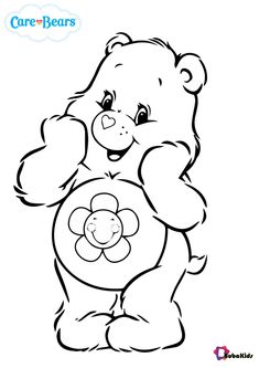 a teddy bear holding a flower in its paws