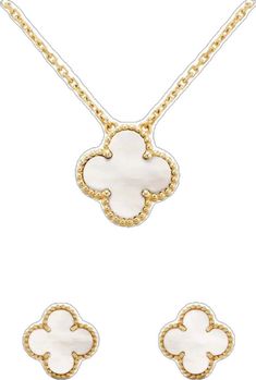 StylinArts Clover Luxe 3-IN-1 Set-Jewelry Set-StylinArts Elegant White Sets As A Gift, Retro Swimwear, Strapless Bandeau, Bustier Dress, Elegant Dresses Long, Anklet Bracelet, Glam Dresses, Cutout Dress, 3 In 1