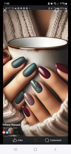 Ongles Beiges, Simple Fall Nails, Fall Nail Trends, Fall Gel Nails, Short Nails Art, Nail Swag, Fall Nail Colors, Fall Nail, Unique Nails