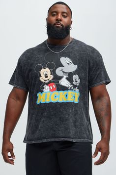 Available In Black Wash. Crew Neck Short Sleeve Screen Print Disclaimer: Due To The Printing Process A Difference In Saturation May Occur. Each Garment Is Unique. Print Placement Will Vary. 100% Cotton Imported | Mens Disney Mickey Mouse Portrait Short Sleeve Tee Shirt in Black Wash size XL by Fashion Nova Disney Graphic Print Relaxed Fit Tops, Cotton Mickey Mouse Top With Relaxed Fit, Mickey Mouse Crew Neck Top For Streetwear, Casual Mickey Mouse Crew Neck Top, Casual Mickey Mouse Short Sleeve Tops, Casual Mickey Mouse Relaxed Fit Tops, Casual Mickey Mouse Tops With Relaxed Fit, Mickey Mouse Cotton Tops For Streetwear, Disney Mickey Mouse Top For Streetwear