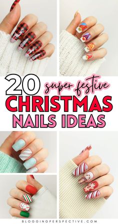 These Christmas nail inspo ideas are everything you need for a festive manicure! From bold Christmas nail art to cute Christmas nails, this list has something for everyone. Explore Christmas nail designs, Christmas nails 2024, and stunning December nails. Don’t forget these December nail designs, xmas nails, and Christmas gel nails. Check out the blog now for all the Christmas nail ideas! Short Christmas Nails, Plaid Nail Designs, Trending Christmas, Bright Nail Designs, Christmas Nail Ideas, Festive Manicure, Holiday Nails Christmas, Christmas Manicure, Red Christmas Nails