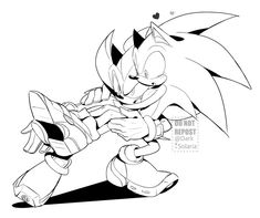 sonic the hedge from sonic the hedge coloring pages