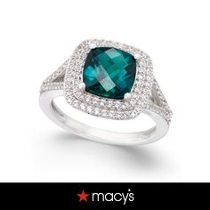 in stock Macy's Rings With Halo Setting For Anniversary, Macy's Halo Setting Rings For Anniversary, Macy's Halo Setting Anniversary Rings, Macy's Diamond Ring With Vs Clarity For Promise, Macy's Rings With Halo Setting In Round Cut, Macy's Rings With Halo Setting And Round Cut, Jewelry Illustration, White Sapphire, Lab