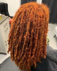 Dyed Locs Ideas, Ginger Locs, Dyed Locs, Feminine Urge, Short Locs Hairstyles, Faux Locs Hairstyles, Dreadlock Styles, Dyed Hair Inspiration