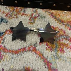 Star Sunglasses. Never Worn. From Amazon. Open To Any Questions And Offers! Thanks! Casual Black Sunglasses For Festival, Amazon Accessories, Star Sunglasses, Colored Sunglasses, Sunglasses Accessories, Women Accessories, Sunglasses, Stars, Women Shopping