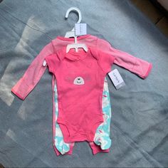 Three Piece Carter’s Set, Size Nb. Nwt. Short Sleeve Bodysuit, Pants / Feet And Long Sleeve Romper. Pink And Blue With Bunny Motif. Clay Mirror, Bunny Onesie, Isabella Rose, Boys Christmas Outfits, Kids Christmas Outfits, Summer Baby Clothes, Navy Outfit, Carters Baby Boys