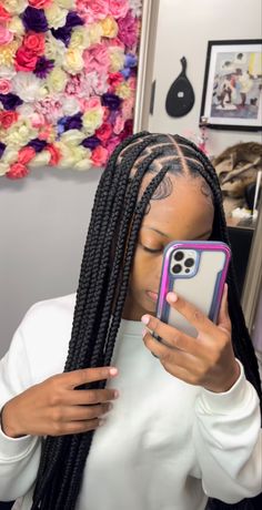 Natural Hair Bun Styles, Short Box Braids Hairstyles, Big Box Braids Hairstyles, Feed In Braids Hairstyles, Quick Natural Hair Styles, Box Braids Hairstyles For Black Women, Cute Braided Hairstyles, Cute Box Braids Hairstyles, Quick Braided Hairstyles