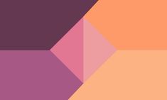 an orange, purple and pink geometric background