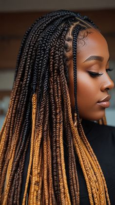 Get inspired by the most gorgeous color 30 knotless box braids on our website. Explore different styles and find the perfect look for you! Goddess Braids, Box Braids, Get Inspired, Different Styles, Beautiful Colors, Braids, Hairstyles, Hair Styles