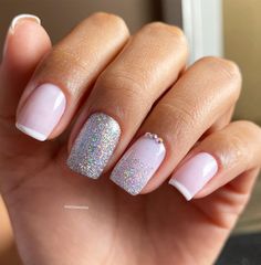 Nail Designs Glitter, Nail Designer, Stylish Nails, Nails Inspiration, Pretty Nails, Cute Designs, Nail Inspo, Acrylic Nails, Beauty Makeup