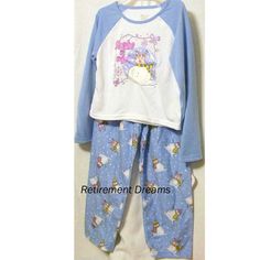 This Is A Girls 2-Piece Pajama Set. This Set Is Blue, White, & Purple With Designs Featuring A Snowman In A Snowglobe. The Words Are "Shake It Up!" This Set Is New With The Original Store Tags. This Set Is Made Of Flame Resistant 100% Polyester. This Set May Be Machine Washed And Tumbled Dry. Size: Xs 4/5 Cute White Holiday Sleepwear, Blue Cotton Christmas Sleepwear, Blue Cotton Holiday Sleepwear, Snowglobe Christmas, Shark Pajamas, Lake Pajamas, Blue Snowman, Easter Pajamas, Mickey Mouse Pajamas