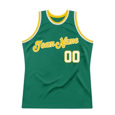 Represent your distinct look with this custom basketball jersey from our web. It boasts stitched tackle twill name & number and classic trims along with moisture-wicking technology for added comfort. Features: 1. Material: 100% Recycled Polyester 2. Stitched team or player name and numbers 3. Fit: Jerseys have an athletic cut. For a looser fit, we recommend ordering one size larger than you normally wear 4. Moisture-wicking fabric has spongy handle, good draping property and elasticity as well a Collegiate Basketball Jersey With Letter Print, Basketball Team Jersey In Cotton, Basketball Jersey With Team Name In Cotton, Basketball Team Name Cotton Jersey, Varsity Basketball Jersey For Sports Season, Varsity Basketball Jersey In Team Colors, Collegiate Basketball Jersey With Team Name, Team-colored Basketball Jersey With Team Name, Throwback Sports Jersey With Team Name