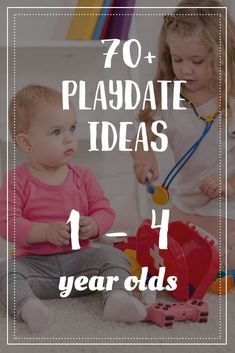 Playdate Ideas For Kids From 1 to 4 Years Smart Parenting, Indoor Activities For Kids, Play Ideas