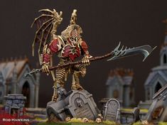 Warhammer Undead, Ossiarch Bonereapers, Tomb Kings, Vampire Counts, Warhammer Miniatures, Warhammer Age Of Sigmar, Painting Miniatures, Warhammer Models