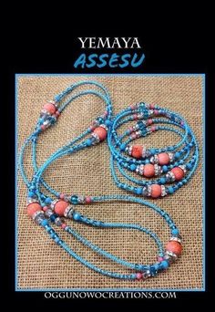 Yemaya Asesu, Yemaya Orisha, Africa Culture, Voodoo Hoodoo, Macrame Ideas, Mystical Art, Divine Feminine, Ritual, Embroidered Friendship Bracelet