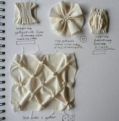 the instructions for how to make an origami flower on a piece of paper