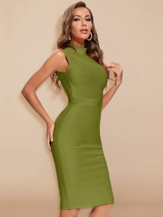 Lace Halter Dress, Turtleneck Sleeveless, Deep V Dress, Sleeveless Bodycon Dress, Bodycon Midi Dress, Dress Bodycon, 70 Dress, Turtle Neck Dress, Bodycon Midi