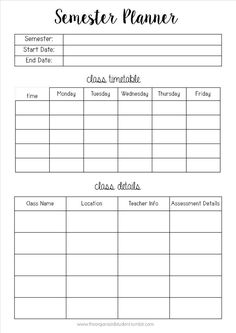 #college_organisation, #class_scedual_template, #school_organization_notes_planners, #semester_planner, #school_planner_template, #exam_planner, #teacher_info, #college_organization, #school_printables School Organization Notes Planners, Semester Planner, School Planner Template, Teacher Info, College Organization, School Printables, Vie Motivation, Printables Free