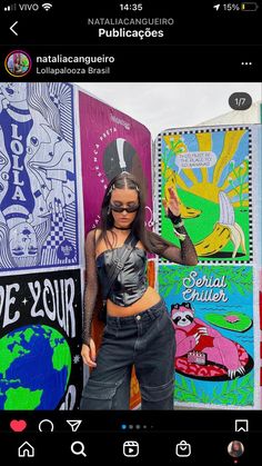 Lollapalooza Looks, Festival Photo Ideas, Outfits Lollapalooza, Outfit Lollapalooza, World Festivals, Music Fest, Concert Fits