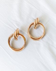 Monaco Earrings – THE TRENND BOUTIQUE Nickel-free Small Hoop Chic Earrings, Chic Rose Gold Metal Hoop Earrings, Trendy Rose Gold Hoop Earrings, Small Hoop Rose Gold Metal Earrings, Chic Rose Gold Hoop Earrings For Pierced Ears, Chic Rose Gold Hoop Earrings, Chic Small Hoop Rose Gold Earrings, Simple Gold Earrings, Ny Style