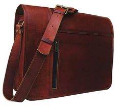 This shoulder bag is incredibly roomy. The many pockets and a large main compartment offer plenty of space to carry your belongings, front side chain , inner separate zipper pocket , an outer separate portion. #leathermessengerbagsmall #bestleathermessengerbags #handmadeleathermessengerbag #fullgrainleathermessengerbag Rectangular Study Bag With Laptop Sleeve, School Laptop Bag With Leather Lining, Rectangular Leather Lined Laptop Bag For School, Vintage Leather Messenger Bag, Leather Messenger Bag Laptop, Leather Computer Bag, Mens Satchel, Vintage Briefcase, Laptop Messenger Bags