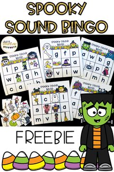 the spooky sound bingo game with free printables