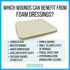 which wounds can benefit from foam dressings? - bodymor mattress review