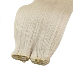 What's Flat Weft Flat weft hair extensions, also known as sew-in hair extensions or Flat Track Weft Hair Extensions, are a type of hair extension that is embedded into a flat seal. The flat weft design allows the extensions to lay flat against the head, providing a natural and seamless appearance. What makes them special is that they combine the seamless blend and comfort of a hand-tied weft and the long-lasting durability of a machine bonded weft. This type of extension is a popular choice amon Sew In Hair Extensions, Brazilian Hair Extensions, Hair Extension Shop, Hair Tape, Weft Hair Extensions, Halo Hair, Flat Hair, Hair Brands, Human Virgin Hair