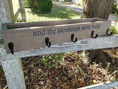 a wooden sign that says and if the sleepings were hung