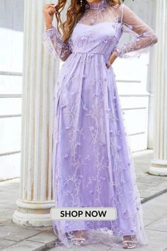 Women's Sexy Purple Mesh Three-dimensional Flower Slim Party Wedding Guest Dress Summer Banquet Gown With Sweetheart Neckline, Tulle Mother Of The Bride Dress With Sweetheart Neckline, Mother Of The Bride Tulle Dress With Sweetheart Neckline, Long Sleeve Dresses For Wedding Guests In Prom Season, Spring Banquet Gown With Sweetheart Neckline, Spring Floor-length Bridesmaid Dress For Banquet, Spring Floor-length Bridesmaid Dress For Banquets, Spring Banquet Floor-length Bridesmaid Dress, Purple Dresses For Wedding And Prom Season