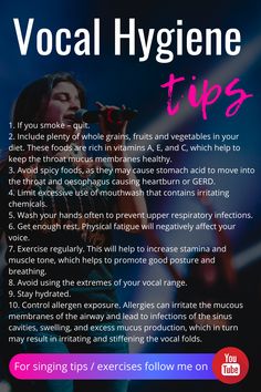 vocal hygiene tips for beginners to learn how to play the guitar