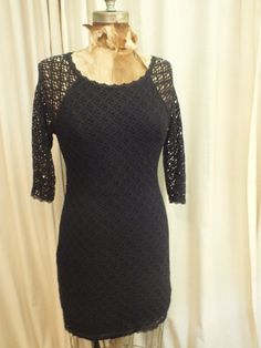 Dress by Aqua . In great condition. 98% Cotton, 2% Spandex Tight Fitting Dress, Tight Fitted Dresses, Dress Tight, Fitting Dress, Black Lace Dress, Dress Clothes For Women, Black Lace, Favorite Outfit, Lace Dress