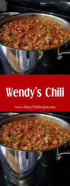 two large pans filled with food sitting on top of an open stovetop oven