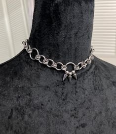 Made of 100% stainless steel  Length is 14 inches but can be made to your measurements Chainmail Choker, Chainmail Jewelry, Perfect 10, Chain Mail, Choker Necklaces, Choker, Choker Necklace, Personal Style, Etsy Accessories